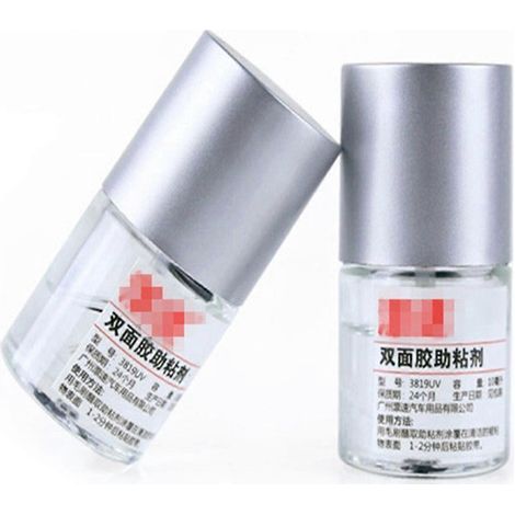 Primaire adhésif pour ruban mousse automobile, promoteur d'adhérence 10mL, outil d'application pour car wrapping et fixation de bande adhésive. (1/4)