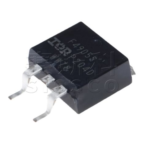 New and original IRF4905STRLPBF P-channel MOSFET electronic component, packaged in D2PAK, lot of 5, packed and shipped.