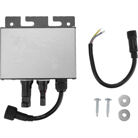 Ortviai Micro-onduleur solaire UDM150 en aluminium IP45 pour installation sur balcon