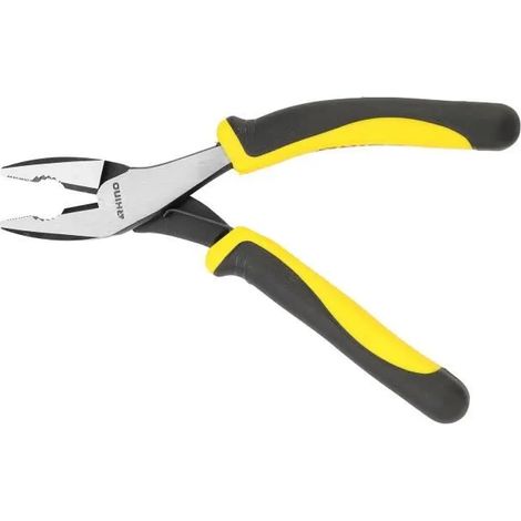 RHINO - UNIVERSALZANGE 180 MM ELLBOGENGRIFF - AUS STAHL (CHROM VANADIUM) - CUT & CLAMP - ERGONOMISCHER ELLBOGENGRIFF
