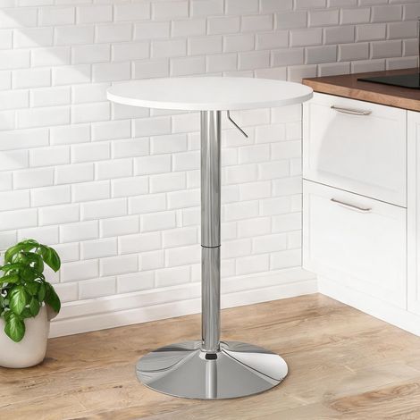 Table de bar réglable de 69 à 91 cm 60 x 60 x 91 cm (1/5)