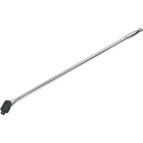 Sealey 3/4""Sq Drive Breaker Bar 1000mm High Chrome Finish AK7312