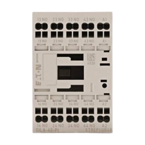 Contactor auxiliar dila-40(24VDC)-PI Push-In, funcionamiento en CC 199208
