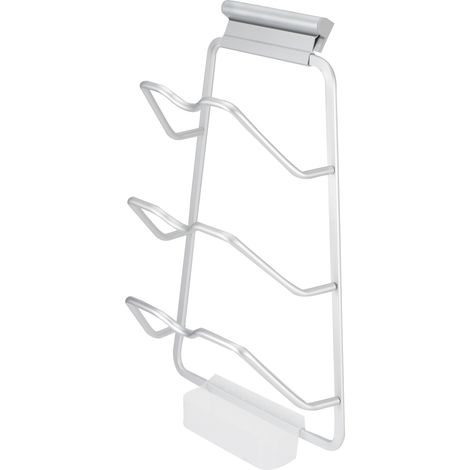 Support de rangement mural pour couvercle de casserole à 3 niveaux, support organisateur de couvercle de casserole, accessoires de cuisine (avec plateau de stockage d'eau) (1/5)