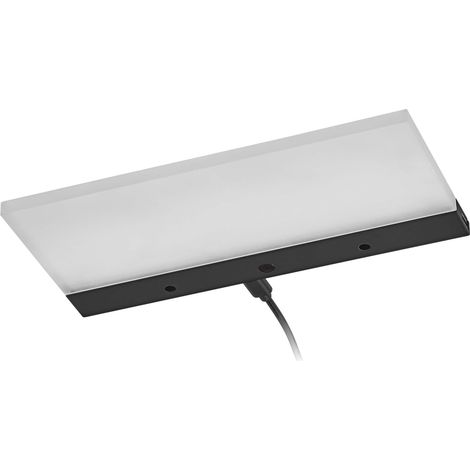 OSRAM Éclairage de base pour meuble bas Acrylux PANEL, 5,4W, 300lm, CCT 2700K/4000K, Aluminium/PMMA, Capteur IR (1/4)