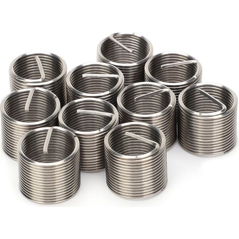 10 Pièces Réducteur Fileté M18x1.5 pour Réparation et Conversion d'Écrous de Fixation
