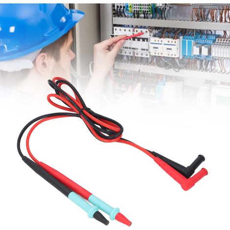 Kit de cordons de test électriques en silicone souple KGX-44s CAT III 1000V avec 4 sondes remplaçables pour multimètres et testeurs de pinces électroniques (1/5)