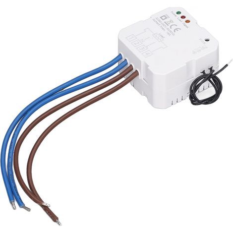 Thermostat-Empfänger, Signalempfänger für elektrische Heizsysteme, Wechselstrom 90–240 V, 16 A zur Steuerung (1/5)