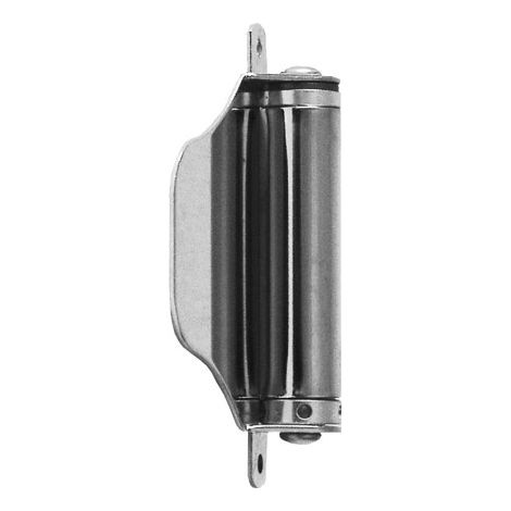 Ferme-porte argent compact pour cadres étroits – Force et vitesse réglables – Installation simple avec matériel inclus – Dictator (1/3)