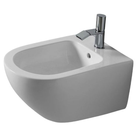 Hängendes Bidet aus Monoloch glänzend weiss - Cielo Enjoy