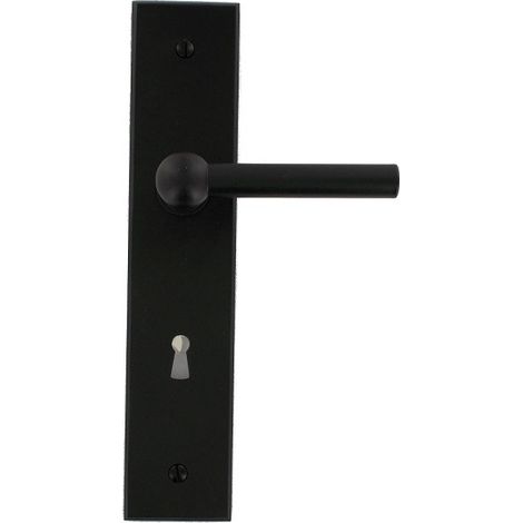 Juego de placas BRIONNE negras 195mm Llave - V.1015441NR