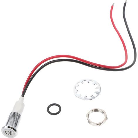 ibasenice Blinkende Kontrollleuchte mit Kabel, LED-Lampe für Auto oder (1/5)