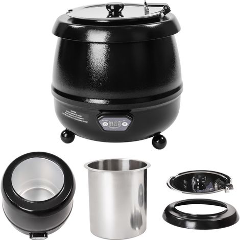 Bollitore elettrico per zuppa da 10 litri con controllo elettronico (1/5)