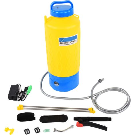 Pulvérisateur électrique National Standard 220V 8L4A, petit flacon multifonctionnel épais à batterie au lithium pour l'arrosage et la pulvérisation en milieu agricole (1/5)