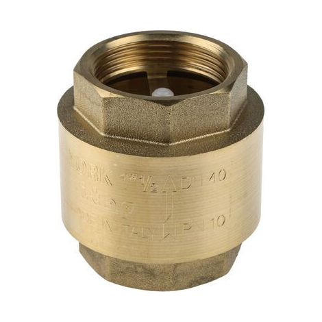 Rückschlagventil RS Pro Messing 1 12 BSP 12 bar