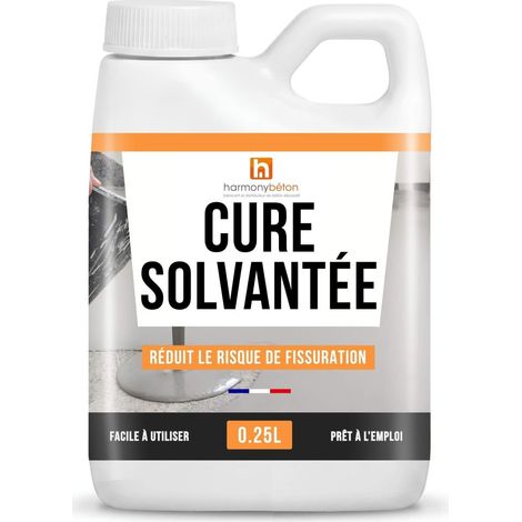 Produit de Cure pour béton à base de solvants - 250 ml - Harmony Béton