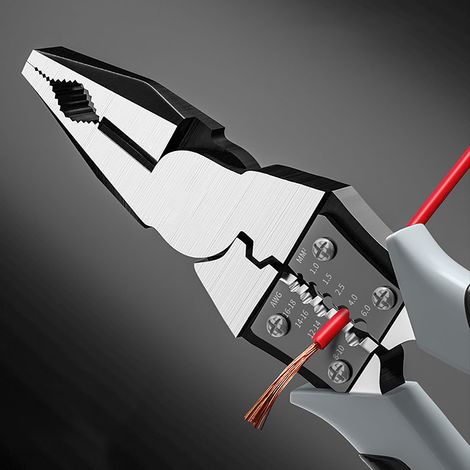 Delixi Multifunktions-Werkzeugset: Universeller Drahtschneider für Elektriker, japanisches Design, 9-Zoll-Multifunktions-Drahtschneider für zeit- und arbeitssparendes Arbeiten (1/5)