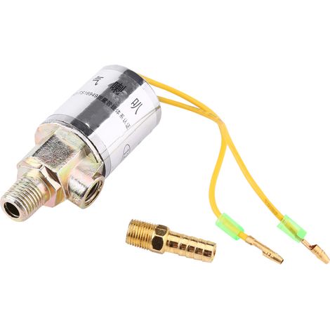 Klaxons pneumatiques 12 V et systèmes de suspension pneumatique  klaxon pneumatique métallique 1/4 pouce pour camions de train  électrovanne (1/5)