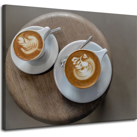 Leinwanddruck „Küchenkaffeetassen“ 100x80