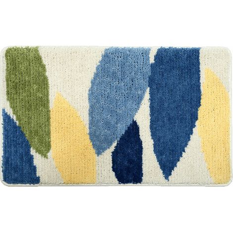 (400×600mm)Anti-Slip Bath Mat,Microfiber Absorbent Safety Bathroom Carpets Machine Washable Doormats for Bathroom,Kitchen,Bedroom (1/5)