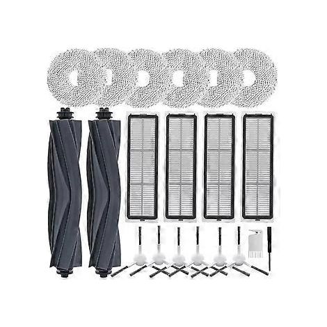 Für L10s Ultra/L10s Pro/L10 Ultra und X10+ Staubsauger: Haupt- und Seitenbürsten, HEPA-Filter, Wischtuch