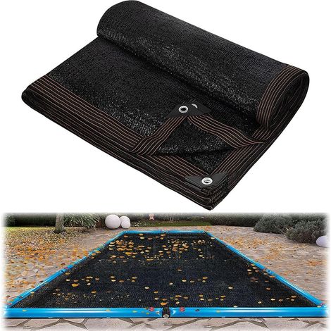 Filet Protection Piscine - 2 Tailles - Polyéthylène - Anti Feuilles - Jardin Extérieur - 5x10m ou 6x12m (1/5)