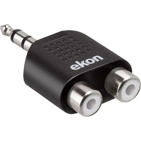 Splitter répartiteur AUX RCA, connecteur Jack 3,5 mm, 2 Ports RCA, pour stéréo, amplificateur, Casque, Instruments de Musique, Guitare, claviers, mixeurs, Home Audio, Hi-FI (1/3)