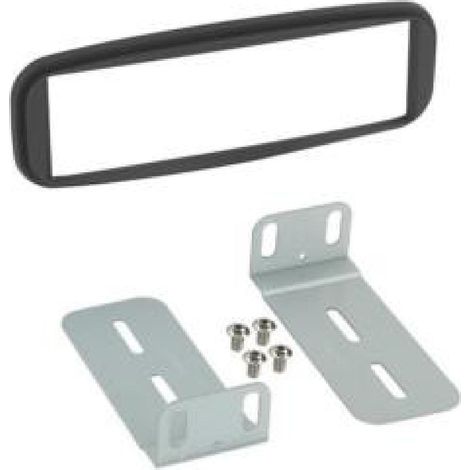 Facade Autoradio compatible avec RENAULT CLIO ap12 GRIS SAUF TABLETTE ORIGINE