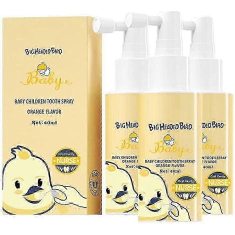 à 3 flacons de 40 ml de spray buccal à l'orange douce. Élimine les odeurs désagréables, protège des mites et des acariens, et nettoie la bouche des enfants. (1/5)