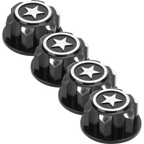 Jante Alliage 4 Pièces Noir pour Traxxas X-Maxx 1/10 - Accessoire Voiture RC (1/5)