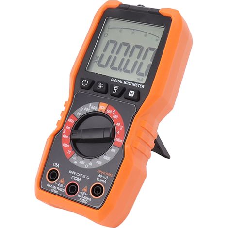 Multimètre numérique ohmmètre voltmètre testeur électrique ohmmètre voltampèremètre pour mesurer la tension, le courant et la résistance (1/5)