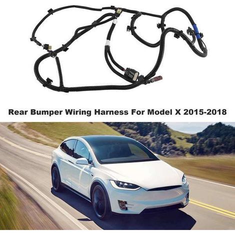 1032435-00-G ist für den Kabelbaum der hinteren Stoßstange des Tesla Model X (Baujahre 2015-2018) geeignet. (1/4)