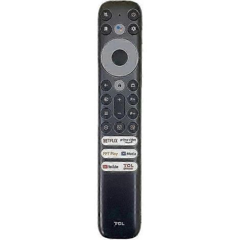 Neue originale RC902V FMRK Fernbedienung für TCL QLED 55C728 TV mit Sprachsteuerung und Netflix-Kompatibilität. (1/4)