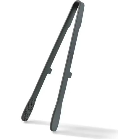 (Gris foncé, lot de 3) Pinces à toast en silicone, pinces isolantes pour aliments, pinces de cuisine, pinces de cuisson antidérapantes