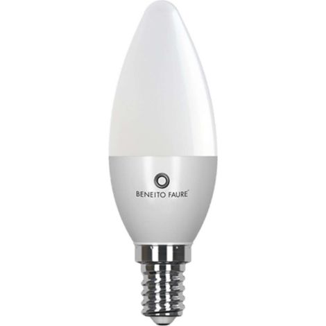 Ampoule Led De Remplacement Flama Beneito & Faure 5,5 W E14/E27 360° 2700 K - Éclairage Intérieur Écoénergétique (1/4)