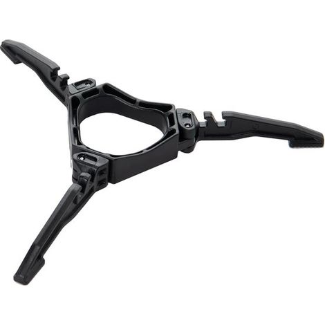 Support pliable pour bouteille de gaz, support pour bouteille de gaz et trépied pour le camping, les pique-niques et le cyclisme (noir) (1/5)