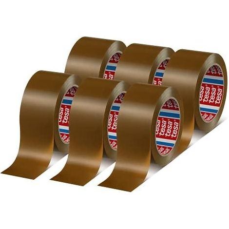 Tesa TESAPACK 4124 Cinta adhesiva marrón 50 mm x 66 m