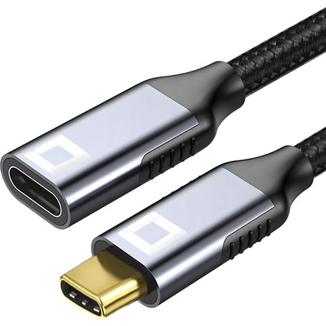 Cavo di prolunga USB-C con CO2 per ricarica rapida, USB TYPE C 4K 10GBPS 100W 3M (1/5)