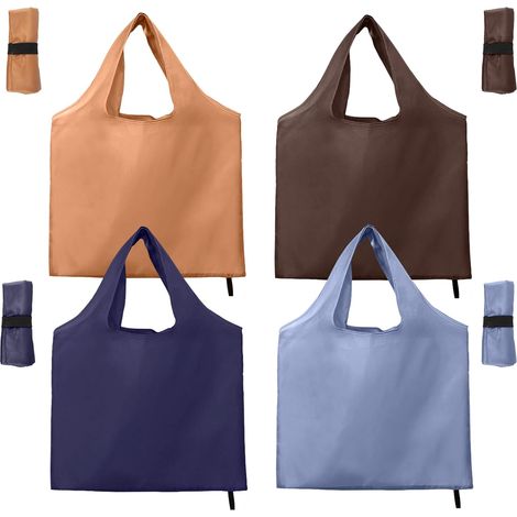 Set of 4 Foldable Shopping Bags 56 × 69 cm (1/5)