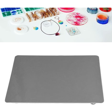 Résine blanche, peinture résine mate, outil de moulage acrylique, tampon en silicone, gris (1/5)