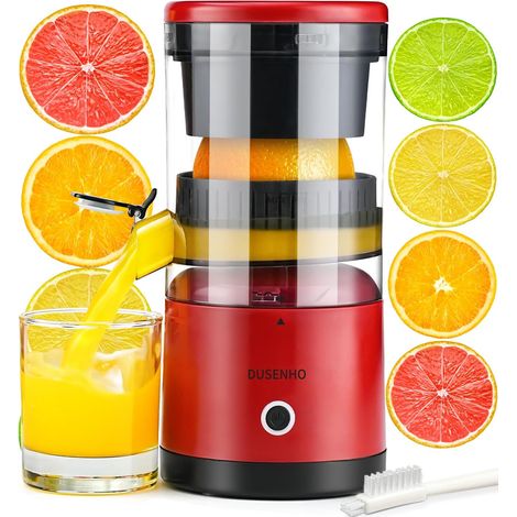 Presse Agrume Electrique Extracteur Presse Orange Electrique Jus USB Charge pour Citron, Orange 45 W Portable (1/5)