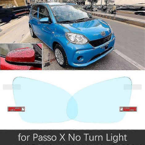 Film de protection pour rétroviseur intérieur de Toyota Passo X Moda et Daihatsu Boon M700 (2017-2020) : protection intégrale, anti-buée et imperméable. Accessoires inclus. (1/5)