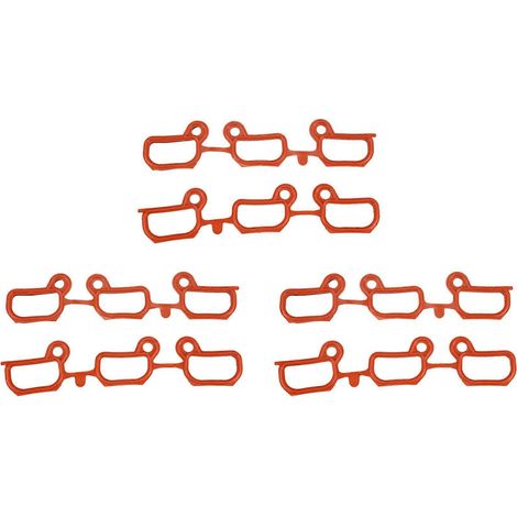 Kit de 6 joints de collecteur d'admission compatible avec les moteurs des séries 3, 5, XZ, E36, E39, E46, E60, E85 et M54. (11611436631) (1/5)