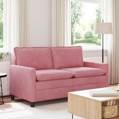 Sofá Rosa 156 x 81 x 87,5 cm Terciopelo
