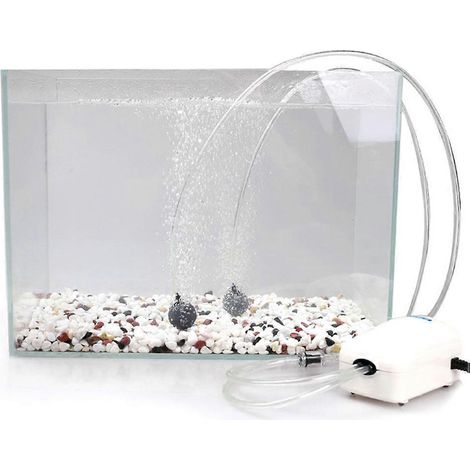 Pierres d'aération pour hydroponie et aquariums, aérateurs minéraux robustes et durables, répondant aux besoins en oxygène des aquariums. (1/5)