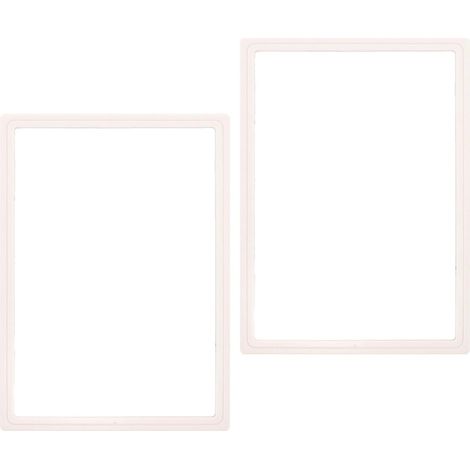 Miroir Facile à Entretenir 14x10 Cm en Verre Incassable de Casier Lisse pour Armoire et Placard pour Dortoir et Salle de Sport (1/5)