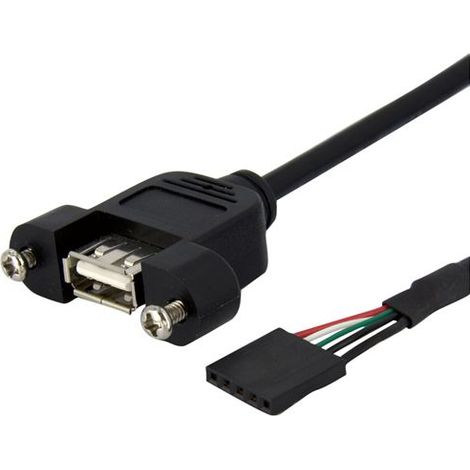 Startech USBPNLAFHD1 – Adapterkabel USB2.0-Header-Motherboard-Eingang zu Ext. (1/5)
