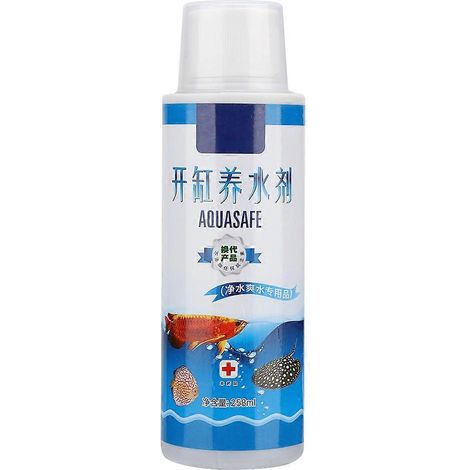 Stabilisierender Wasseraufbereiter 258ml, flüssige Behandlung für Aquarien, optimiert die Wasserqualität und das Wohlbefinden der Fische, unverzichtbarer Zusatz für Aquarien und Wasserreservoirs. (1/5)