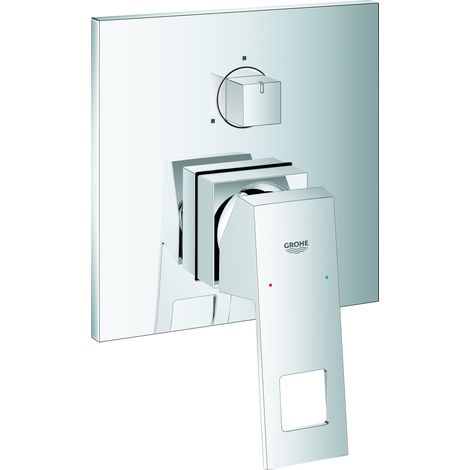 Grohe Eurocube - Miscelatore ad incasso per 3 utenze, cromato 24094000 (1/5)