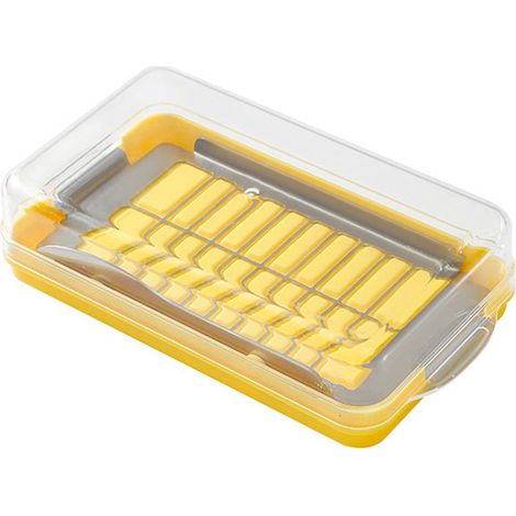 Boîte de rangement pour fromage, adaptée au réfrigérateur, pour une organisation optimale de la cuisine et du plan de travail.-AquaForge (1/2)